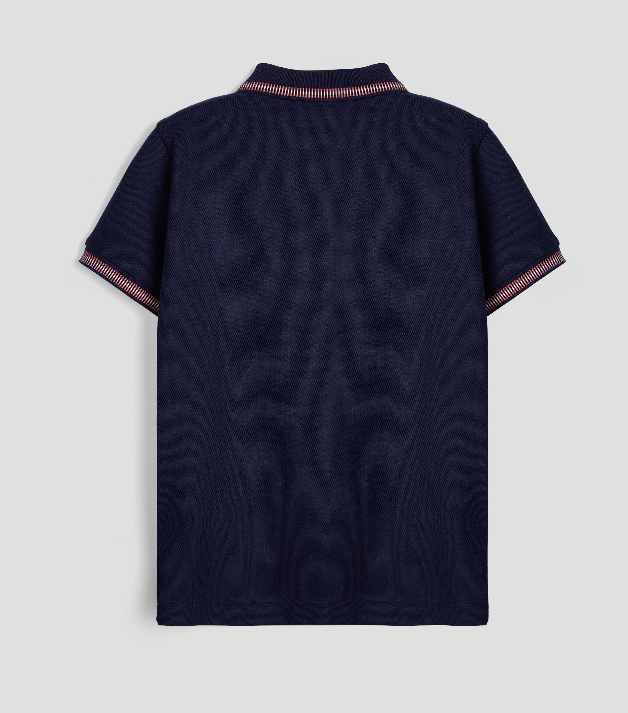 Playera tipo polo manga corta lisa Niño